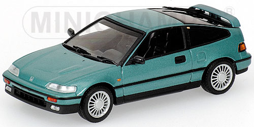 HONDA CR-X Coupe (1989), green metallic