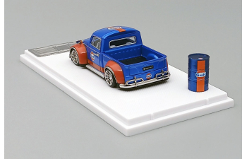 VOLKSWAGEN Beetle PickUp Red Gulf Oil Livery, blue / orange