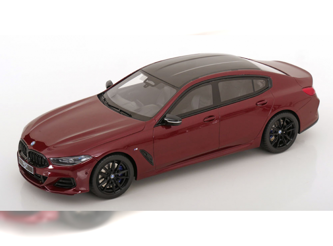 BMW M850i Gran Coupe M Performance (2023), dark red-metallic