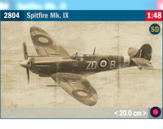 Сборная модель Spitfire MK.IX
