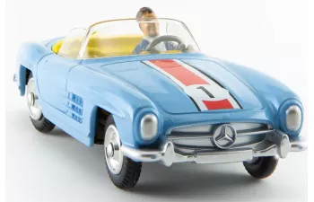 MERCEDES-BENZ 300SL (1958). blue/yellow