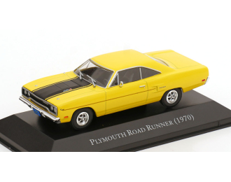PLYMOUTH Road Runner (1970), yellow / flat-black