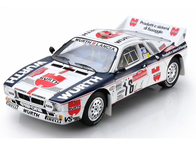 LANCIA 037 Team Wurth Lancia №16 Rally San Remo (1983) Fabrizio Tabaton - Luciano Tedeschini