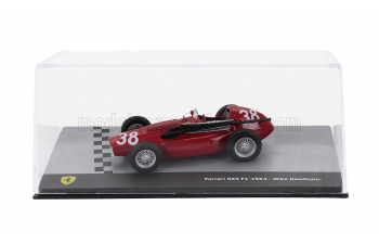 FERRARI F1 553 №38 Season (1954) Mike Hawthorn - Con Vetrina - With Showcase, Red