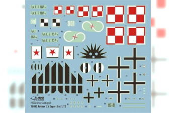 Сборная модель Самолет Fokker E.V Expert Set