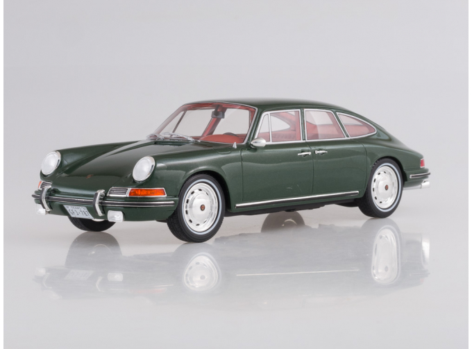 PORSCHE 911 S Troutman & Barnes,(1967), metallic-dark green