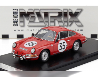 PORSCHE 911s Coupe Team J.Franc №35 24h Le Mans (1966) Jean Kerguen - Jacques Dewes, Red