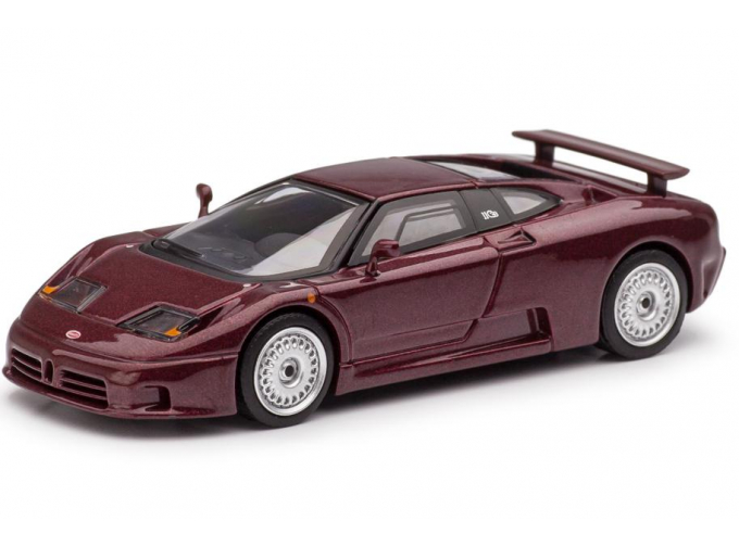 BUGATTI EB110 GT 1995 (LHD), бордовый