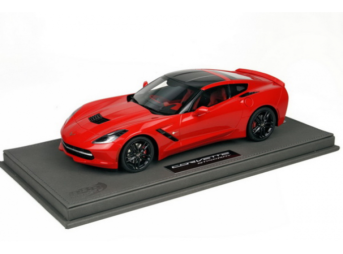 CHEVROLET Corvette Stingray, Detroit Auto Show Torch, L.e. 150 pcs., red