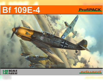 Сборная модель Немецкий истребитель Messerschmitt BF.109 E-4 ProfiPACK