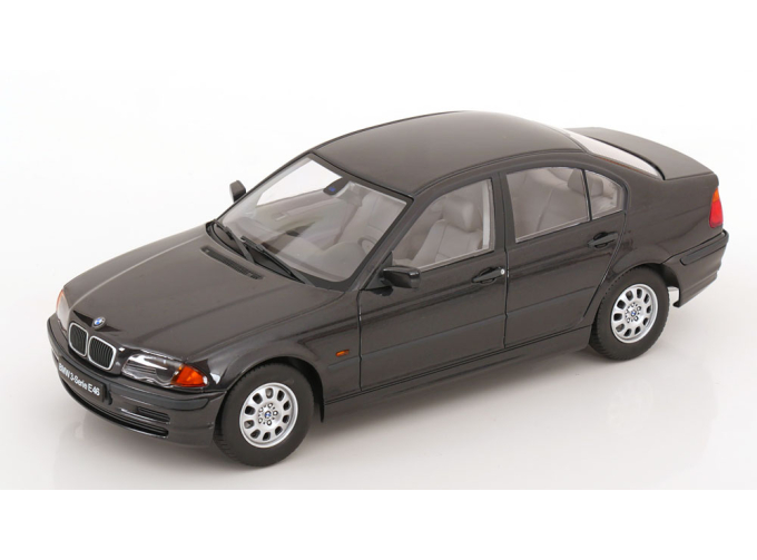 BMW 3er E46 Saloon (1999), black-metallic