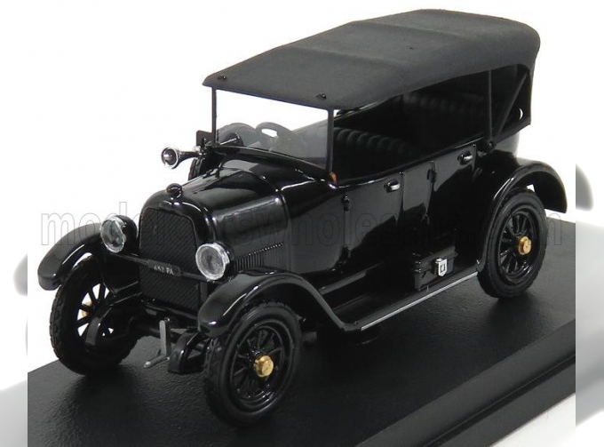 FIAT 501 Cabriolet Closed La Saetta Del Re (1919), Black