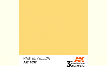 Краска акриловая 3rd Generation Pastel Yellow 17ml