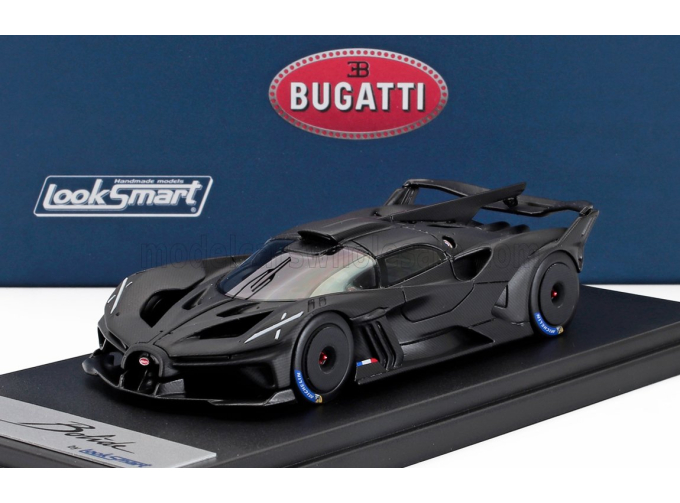 BUGATTI Bolide W16.4 8.0 Four-turbo 1850hp 500km/h (2024), Full Carbon Matt