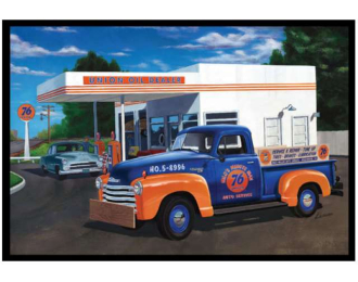 Сборная модель Chevrolet 3100 pick-up *Union 76*, plastic modelkit 1950