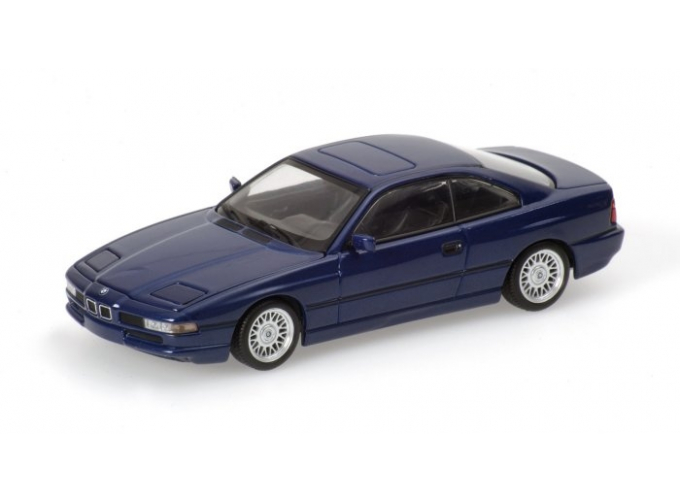 BMW 850i E31 (1998), blue metallic