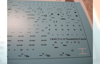 Декаль A-10A Thunerboult "SCUD hunter" with stencils