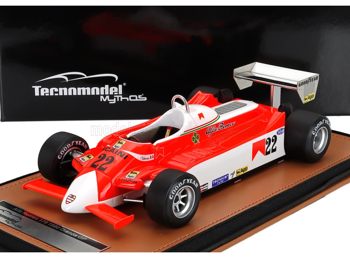 ALFA ROMEO F1 179 №22 Dutch Gp (1980) Vittorio Brambilla, White Red