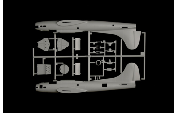 Сборная модель BOEING B-17f Flying Fortress Military Airplane 1930