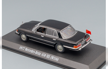 MERCEDES-BENZ 450 SEL (W116) (1977) Black (из к/ф "Рокки IV")