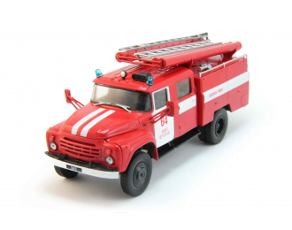 ЗИL-130 Пожарная автоцистерна, Грузовики СССР 3, красный