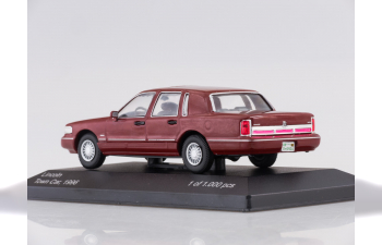 LINCOLN Town Car (1996), dark red