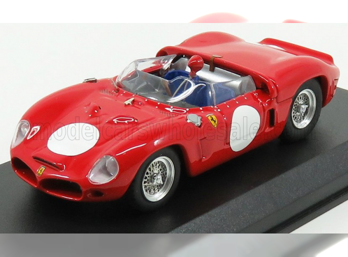 FERRARI Dino 246sp Ch.0796 Spider Fantuzzi N0 Prova (1961), red