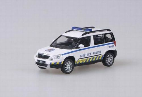 SKODA Yeti Prague City Police (2009), white