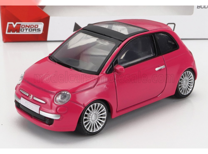 FIAT Nuova 500 2007, Pink