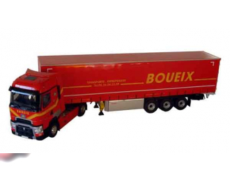 RENAULT TRUCKS T HIGH TAUTLINER c полуприцепом "BOUEIX" 2015