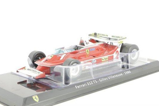 FERRARI 312 T5 - 1980 - Gilles Villeneuve, Les Grandes Ferrari F1 Mythe et Passion