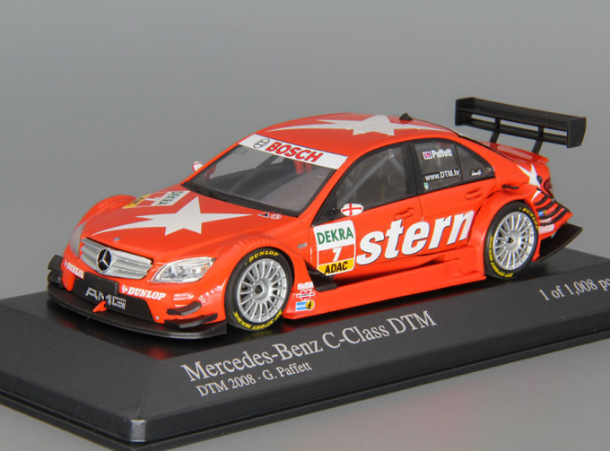 MERCEDES-BENZ C-CLASS (2007) DTM2008 `STERN`, red