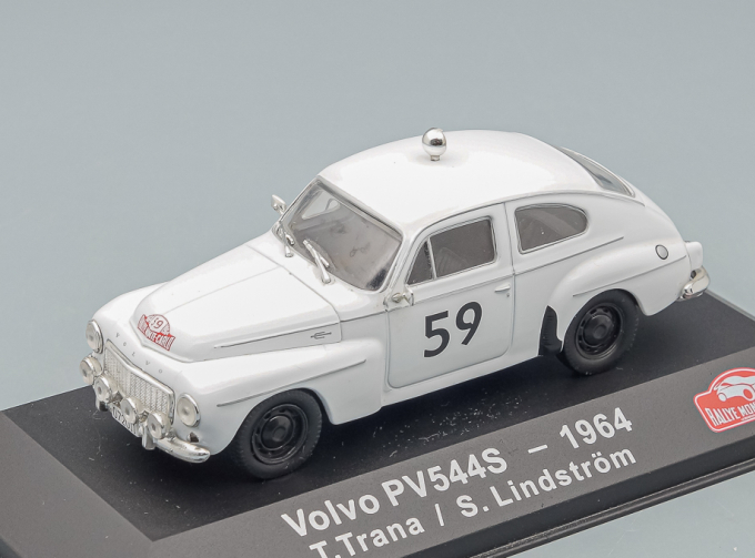 VOLVO PV544S - 1964 (T. Trana - S. Lindstrom), white