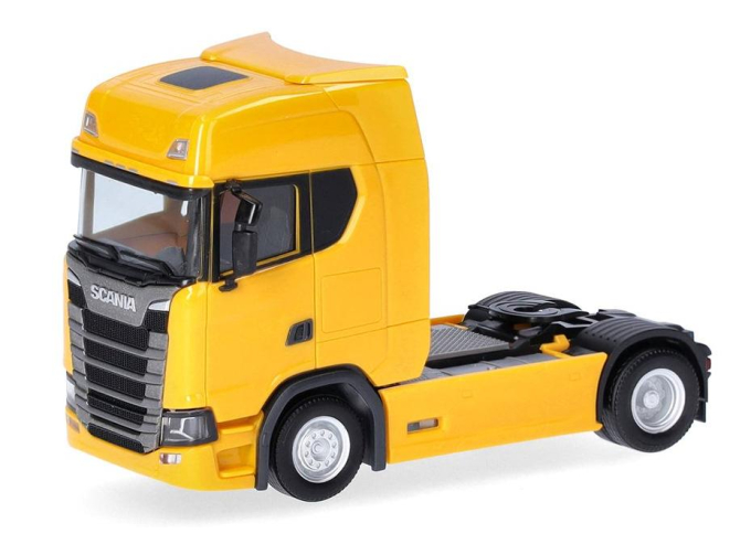 SCANIA CS 20 HD седельный тягач, желтый