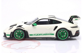 PORSCHE 911 (992) GT3 RS 2022 Tribute Carrera RS (2022), white / green