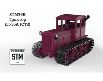 Сборная модель Трактор ДТ-55А