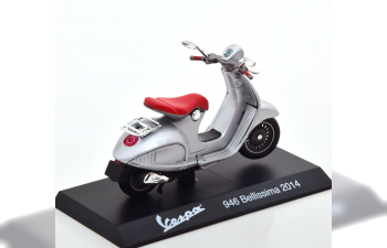 PIAGGIO Vespa 946 Bellissima 2014, silver / red