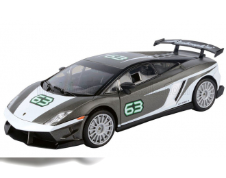 LAMBORGHINI Gallardo Lp560-4 №63 Super Trofeo (2011), Grey White