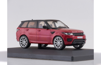 RANGE ROVER Sport (2014), metallic red / black