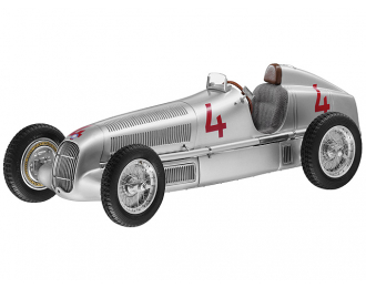 MERCEDES-BENZ W25 GP Monaco #4 Луиджи Фаджиоли (1935), silver