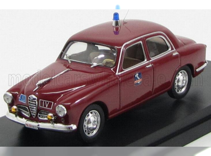 ALFA ROMEO 1900 50th Anniversary Polizia Autostradale Autostrada Del Sole (1964-2014), Red