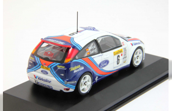 FORD Focus WRC Rallyу Monte Carlo C.Sainz - L.Moya (2000), white