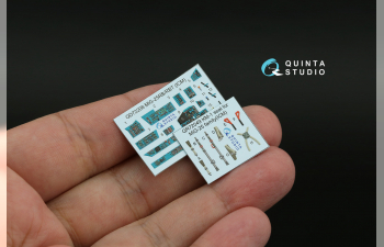 3D Декаль интерьера кабины МиГ-25РБ/МиГ-25РБТ (ICM)