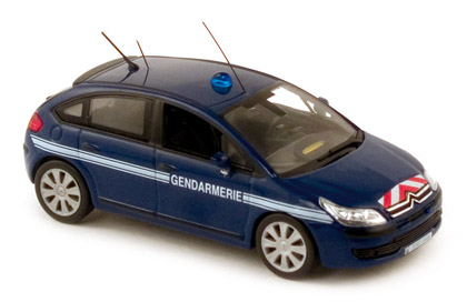 CITROEN C4 Gendarmerie (2008), синий
