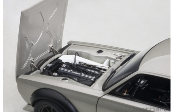 NISSAN Skyline GT-R (KPGC-10) Racing, silver