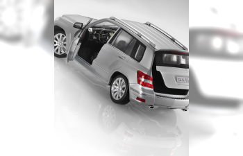 MERCEDES-BENZ GLK-Class Off-Roader Sport X204 (2012), silver iridium