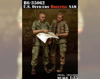 U.S. Officers Briefing 'Nam / Инструктаж американских офицеров Вьетнам