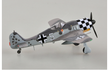 Самолёт FW190A-6, "White 5", Uffz Rudolf Hubl. I./JG1. July 1943