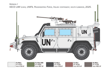 Сборная модель IVECO FIAT Vlmv Lince Military 2010