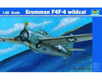 Сборная модель Американский истребитель-бомбардировщик Grumman F4F-4 Wildcat